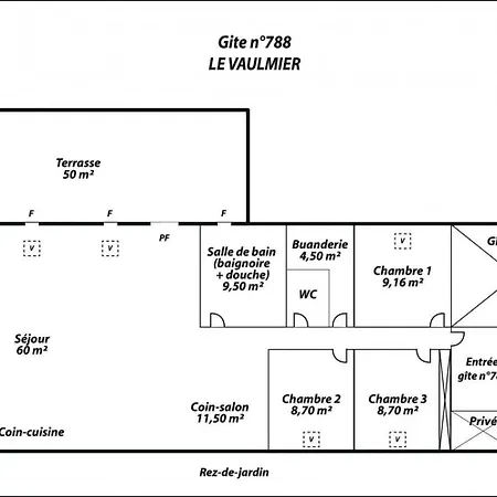 La Grange Aux Frenes -gite 6 Personnes- Tranquillite, Nature Et Confort * Le Vaulmier