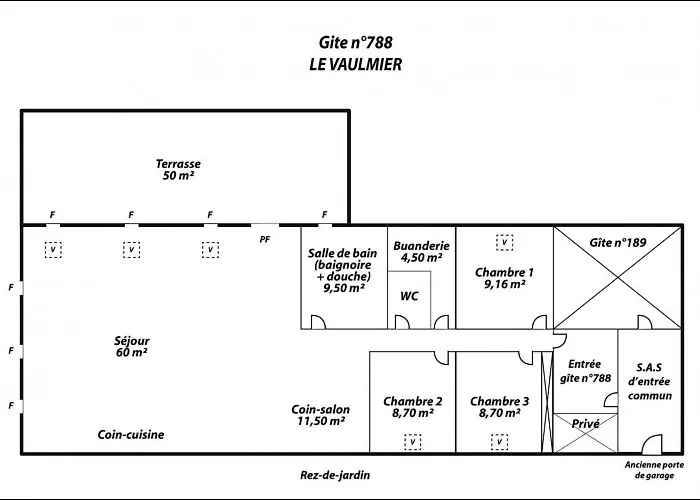 La Grange Aux Frenes -gite 6 Personnes- Tranquillite, Nature Et Confort * Le Vaulmier